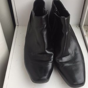 Black ankle boots LizClaiborne flex women’s 6